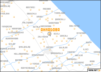 map of Əhmǝdoba