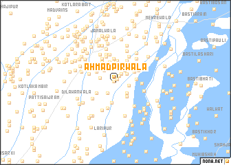 map of Ahmad Pīrwāla