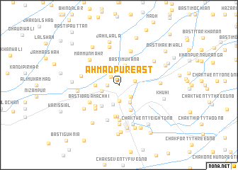 map of Ahmadpur East