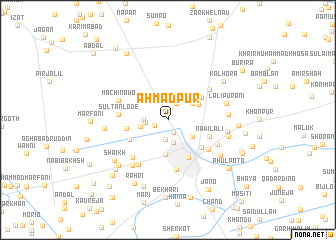 map of Ahmadpur