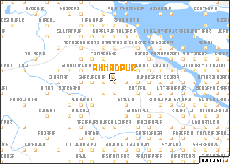 map of Ahmadpur