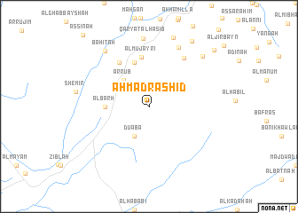 map of Aḩmad Rāshid