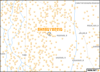 map of Ahmad Yar Rid