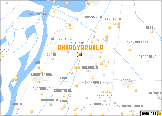 map of Ahmadyārwāla