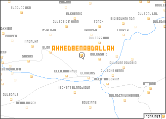 map of Ahmed Ben Abdallah