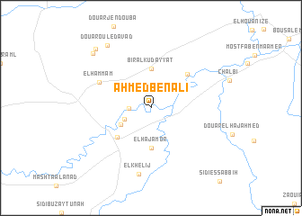 map of Ahmed Ben Ali