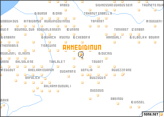 map of Ahmed Id Inun