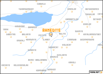 map of Ahmediye