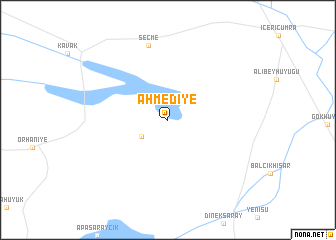 map of Ahmediye