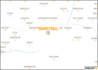 map of Ahmetadil
