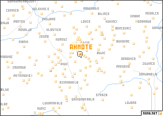 map of Ahmote