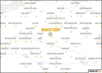 map of Ahmstorf