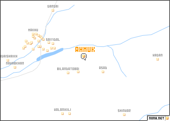 map of Ahmuk