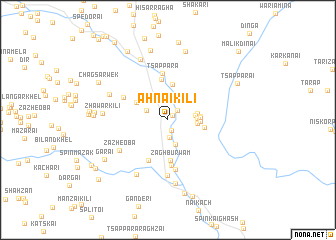 map of Ahnai Kili