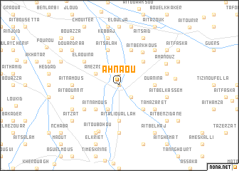 map of Ahnaou