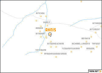 map of Ahnis