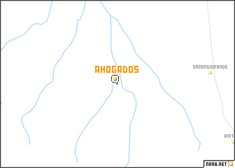 map of Ahogados