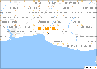 map of Ahoga Mulo