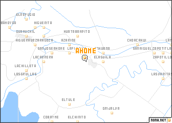 map of Ahome