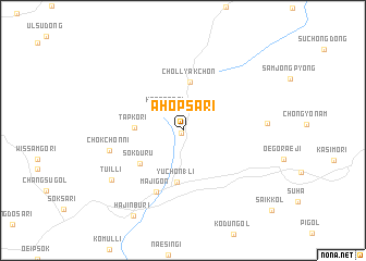 map of Ahopsa-ri