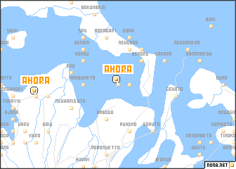 map of Ahora