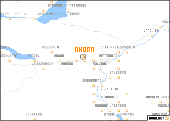 map of Ahorn