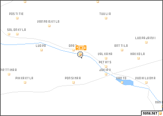 map of Aho