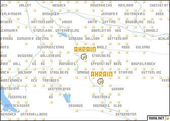 map of Ahrain
