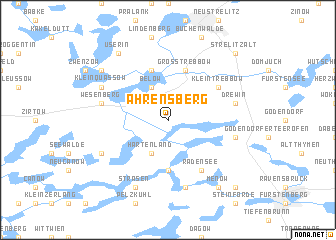 map of Ahrensberg