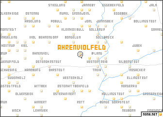 map of Ahrenviölfeld