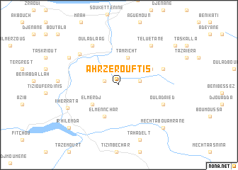 map of Ahrzerouftis