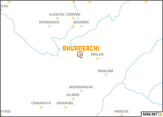 map of Ahuareachi