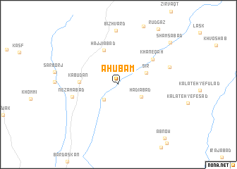 map of Āhūbam