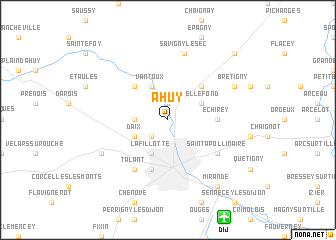 map of Ahuy