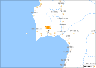 map of Ahu