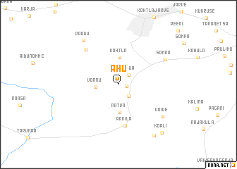 map of Ahu