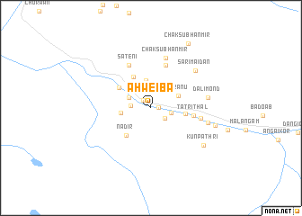 map of Ahweiba