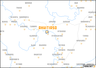 map of Ahwitiaso