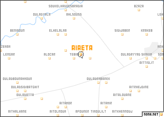 map of Aïaeta