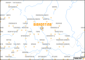 map of Aiamontina