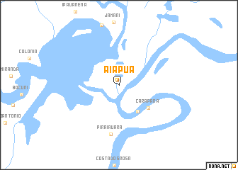 map of Aiapuá