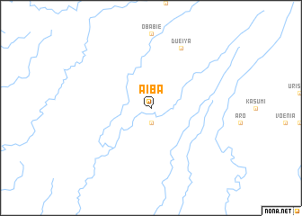 map of Aiba