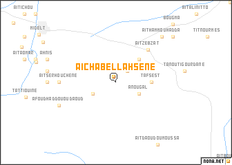 map of Aïcha Bel Lahsene