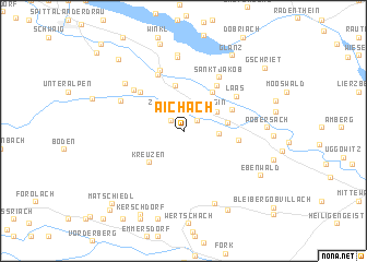 map of Aichach