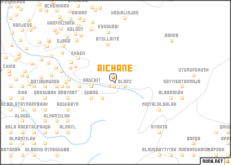 map of Aïchâné