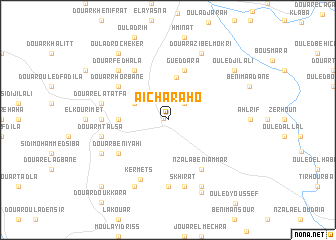 map of Aïcha Raho