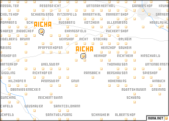 map of Aicha