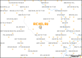 map of Aichelau