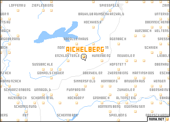 map of Aichelberg