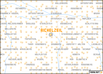 map of Aichelzeil